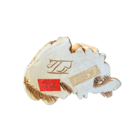 Collie Dog Figurine Ceramic Lying Down Legs Crossed Uruguay Artesania Rinconada - Picture 7 of 7